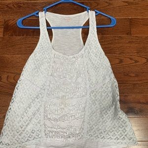 Mudd white tank top